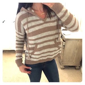 Madewell sweater with hood